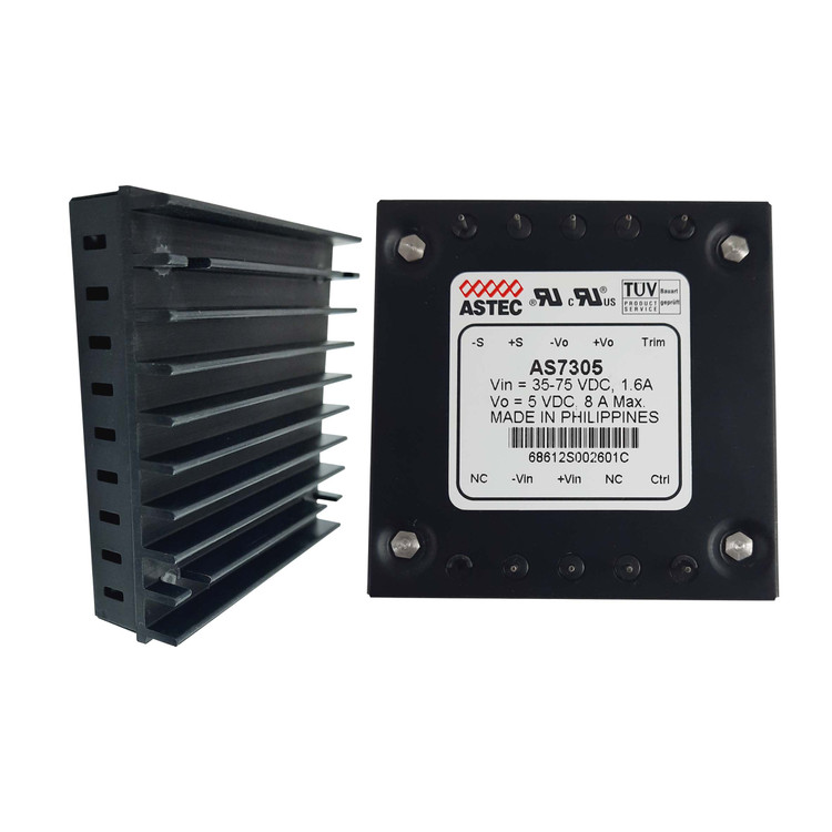 کانورتر صنعتی DC به DC مدل AS7305 با ورودی 48V و خروجی 5V برند ASTEC